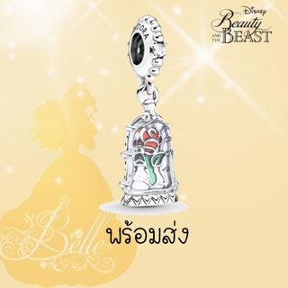 pandora silver Disney **เจ้าหญิงเบลล์ กุหลาบ New collection