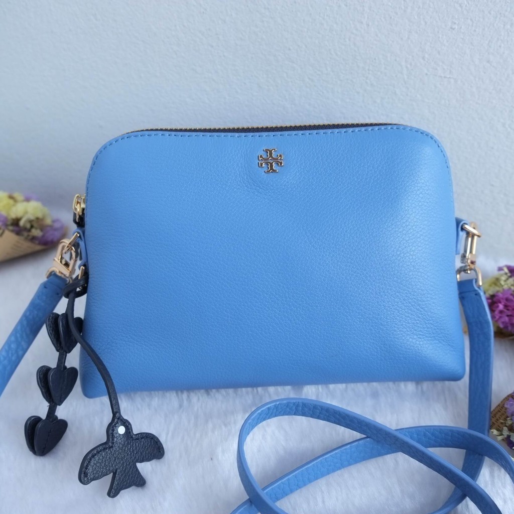 Tory burch peace pebbled crossbody | Shopee Thailand