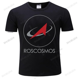 GILDAN 【เสื้อเก๋ไก๋】เสื้อยืด ผ้าฝ้าย 100% พิมพ์ลาย ROSCOSMOS RUSSIAN SPACE AEROSPACE SCIENCE NAAS แฟชั่นฤดูร้อน สําหรับผ