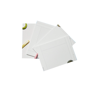 กระดาษโน้ต แบบฉีก เกาหลี Ropamoda Smart 4 type Pad มี 4 แบบ Dot, Grid, Cornell, Grid Cornell (54425)