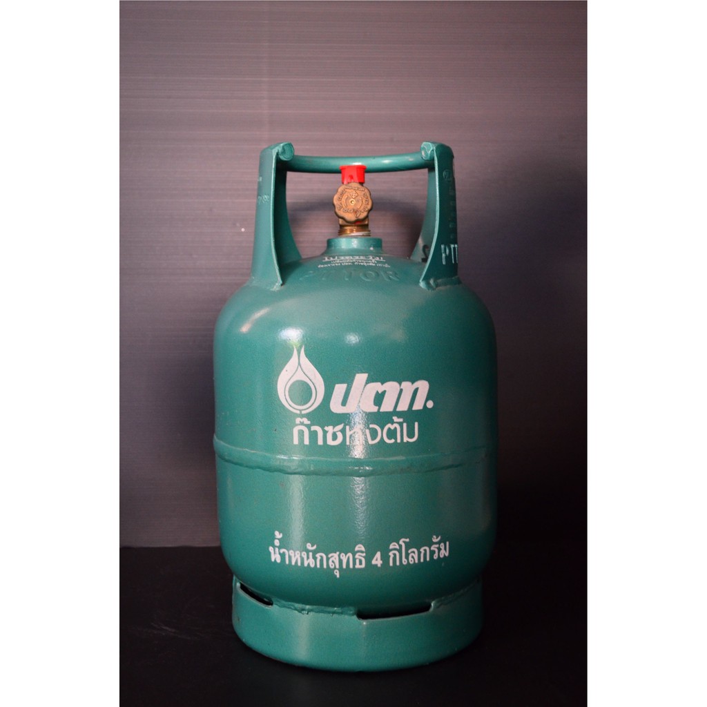 ถังแก๊ส ปตท.4กก 4กก. ถังเปล่า ปตท. ราคาถูก  จิ๋วแจ๋ว ถังใหม่