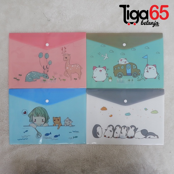 แฟ้มกระดุม A4 แฟ้มซิปพลาสติก 41376 Type Class A4 (030,031,032,033,034,035,036,037,038)