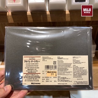 อัลบั้มรูป มูจิMuji แบบกาว ขนาด4x6" 10แผ่น(20หน้า)-รับหิ้วร้านมูจิ ส่งไว