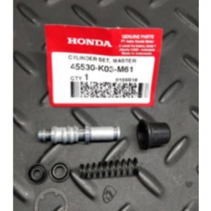 45530-K03-M61 HGP AHM 100% ORIGINAL BRAKE MASTER CYLINDER ชุด MASTER HONDA BEAT ESP SCOOPY ESP SUPRA
