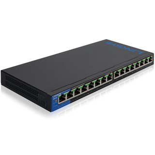 LINKSYS LGS116P UNMANAGED GIGABIT SWITCH 16-PORT, POE