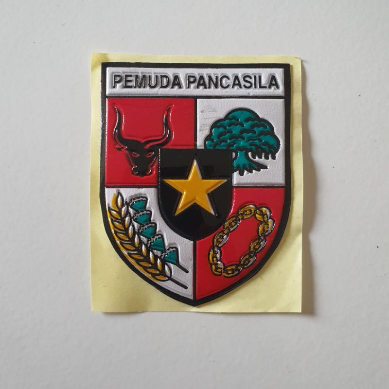 PP LOGO EMBOSED STICKER (PANCASILA YOUTH)/PP LOGO RAISED STICKER