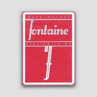 ไพ่ Fontaine Watermelon playing cards