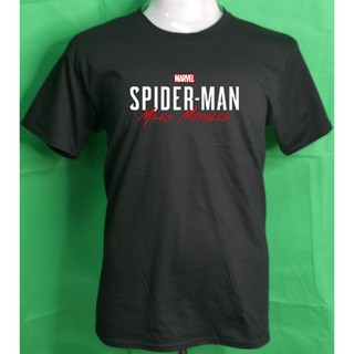 เสื้อยืด พิมพ์ลาย MARVEL SPIDER-MAN MILES MORALES สําหรับผู้ชาย