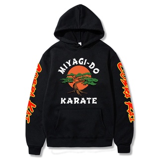 เสื้อยืดมีฮู้ด ลาย Cobra Kai Season 3 Miyagi-Do Karate 2020 ของขวัญวันเกิด สําหรับผู้ชาย