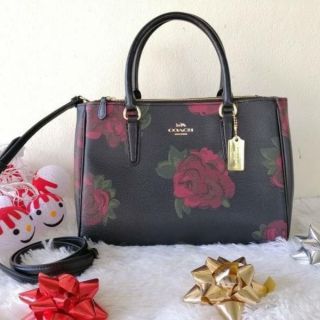กระเป๋าสะพาย Coach SURREY CARRYALL WITH JUMBO FLORAL PRINT (COACH F45316)
