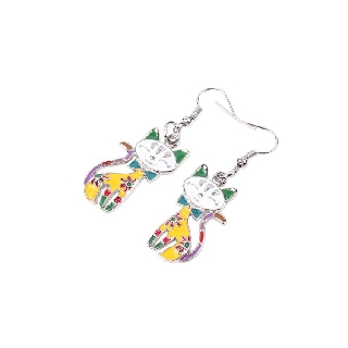 ต่างหูแมวเหมียว Cat Lover Earrings