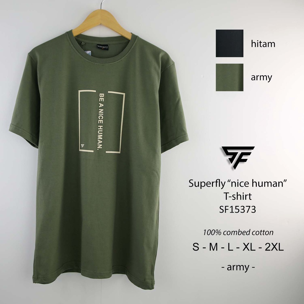 BATIBAJUID / SUPERFLY / เสื้อยืดแขนสั้นผู้ชาย SF-15373