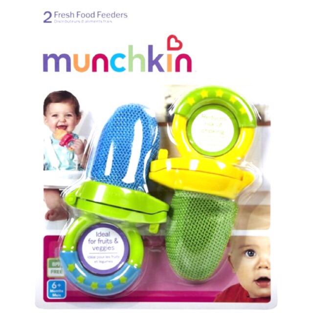Munchkin ตาข่ายดูดผลไม้ จากอังกฤษ