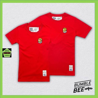 Beesy เสื้อคอกลม ชาย หญิง รุ่น Bubble Bee สีแดง