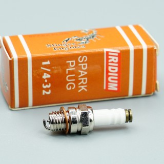 Spark Plug : M8 1/4-32  หัวเทียน เบนซิน ขนาดเล็ก   (ส่งจากประเทศไทย)