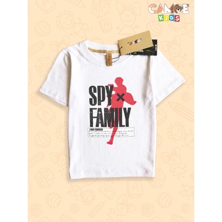 เสื้อยืดโอเวอร์ไซส์เสื้อยืด พิมพ์ลายอนิเมะ Spy x Family Loid Forger สําหรับเด็กS-3XL