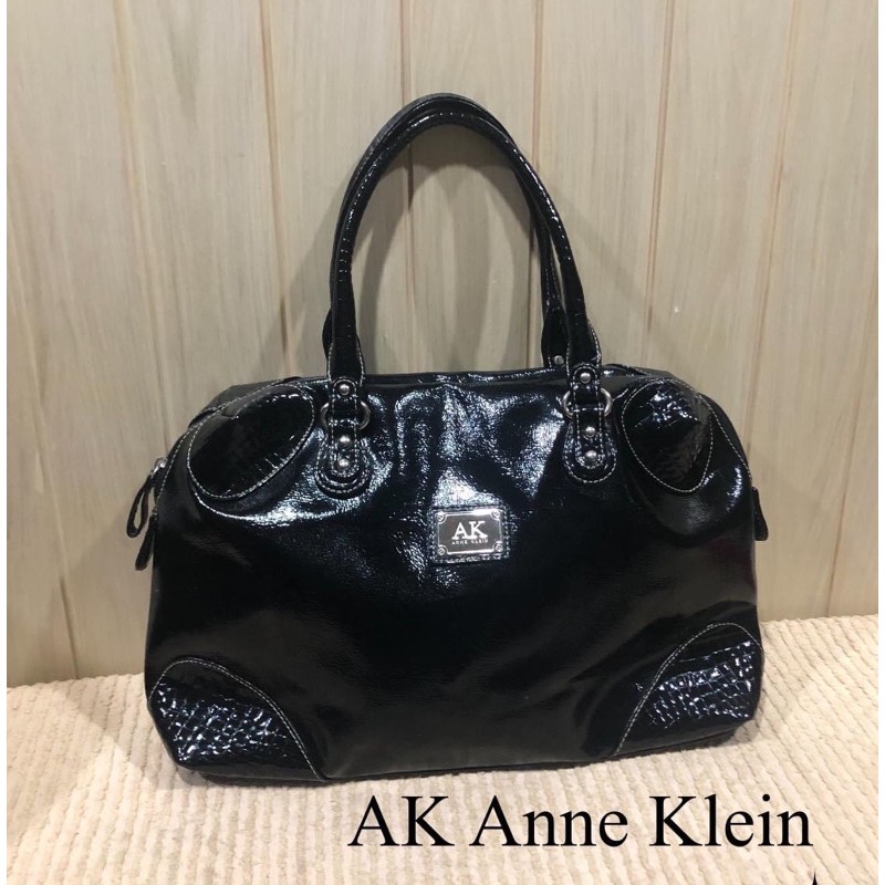 กระเป๋าหนังแก้ว แบรนด์ AK Anne Klein  💯แท้