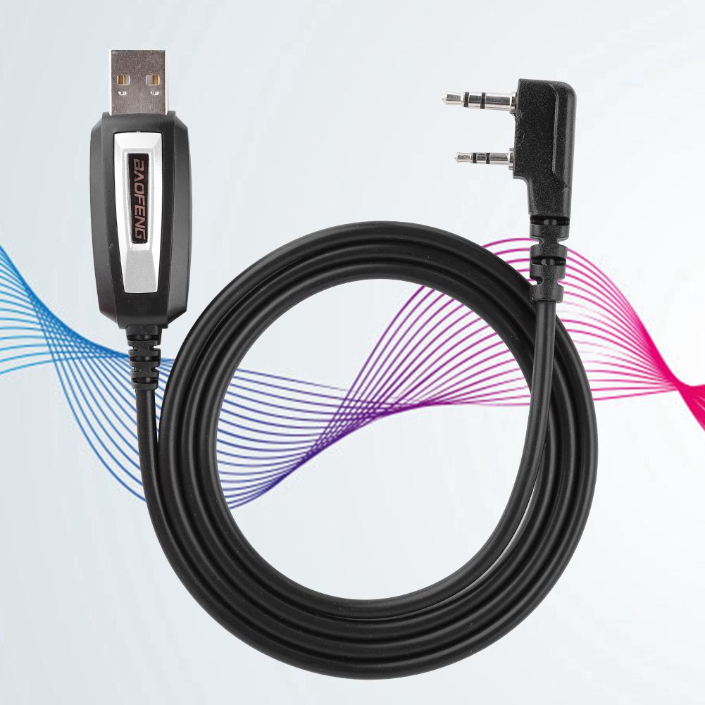 วิทยุแบบมีสายที่ตั้งโปรแกรมได้ BF-888s Baofeng UV-82 และสายตั้งโปรแกรมเครื่องส่งรับวิทยุ GT-3