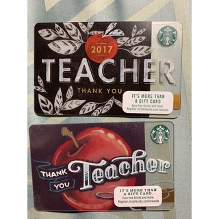 Starbucks  teacher cards usa