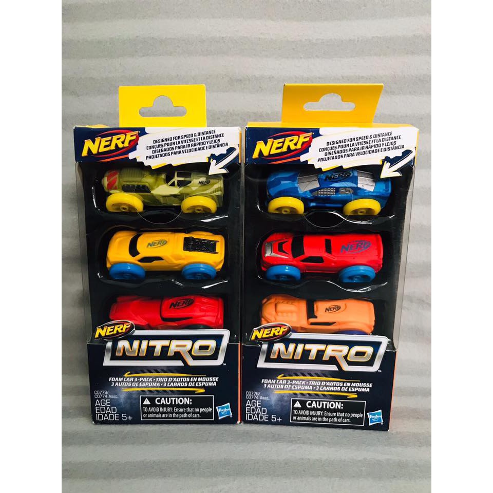 Nerf แท้100% กระสุนรถปืนเนิฟ เล่นกับปืนเนิฟยิงรถ หรือไถรถเล่นได้คะ ราคาต่อแพค