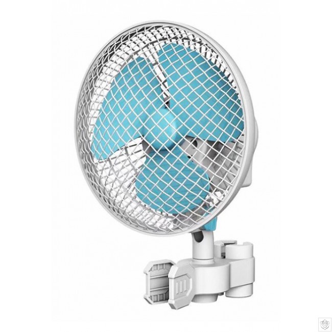 พัดลมหนีบเสา แบบส่ายได้ Fan clip grow tent  ระบายอากาศสำหรับปลูกต้นไม้ Fan Clip Tent ขนาด 6 นิ้ว พัดลมปลูก ปรับระดับได้ - รูปที่ 6