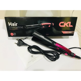 โปรโมชั่น เครื่องหนีบผม รุ่น CKL-920 ที่หนีบผมตรง Hair Straightener ร้อนเร็ว สินค้าแนะนำ ลดกระหน่ำ ที่ หนีบ ผม