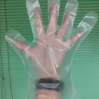 ถุง​มือ​พลาสติกใส​ หนา 30 ไมครอน 100 ชิ้น หนา เหนียว ยาว​ 🇹🇭 Disposable plastic gloves ถุงมือ​พลาสติก​ ผลิตในไทย 🇹🇭