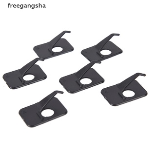 [FREG] Professional 6Pcs Recurve Bow Arrow Rest Right/Left Hand 3 x 2 x 1cm Black FDH