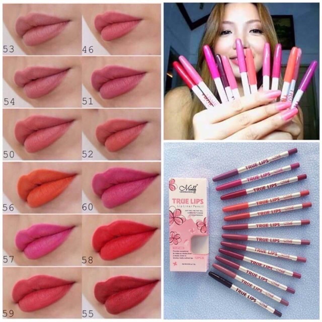 Me Now True lips Lip Liner Pencil