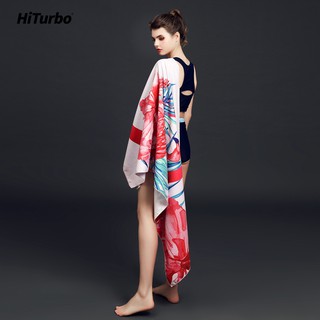 Hiturbo150x75 ซม. ผ้าขนหนูไมโครไฟเบอร์ หนังนิ่ม ดูดซับน้ํา แห้งเร็ว แบบพกพา สําหรับชายหาด ว่ายน้ํา