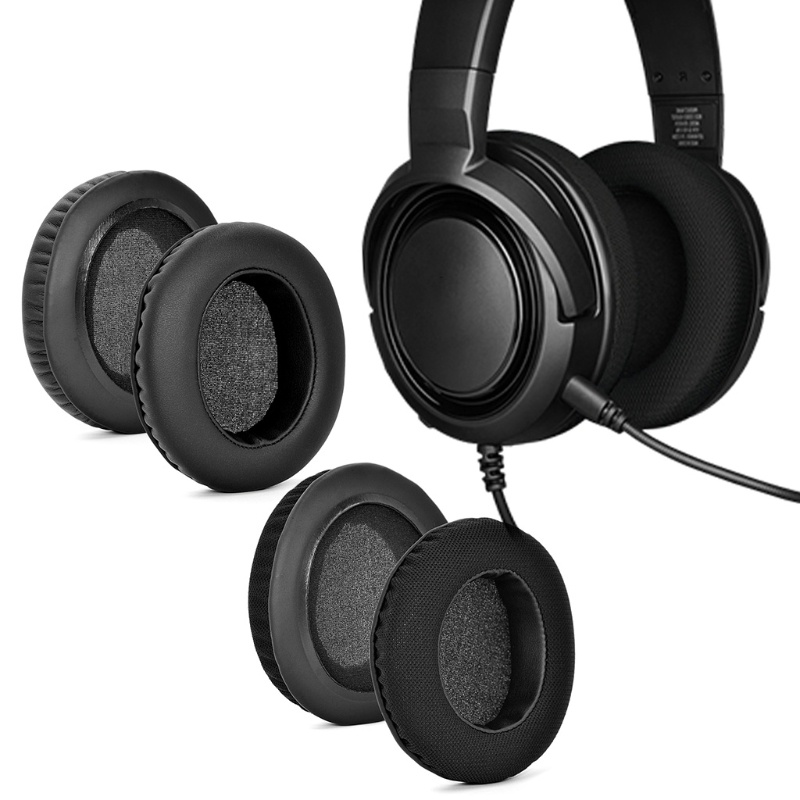 Niki Leather Cloth Cushion Cover Earpads สําหรับ CORSAIR HS35 HS40 Cover Memory Foam