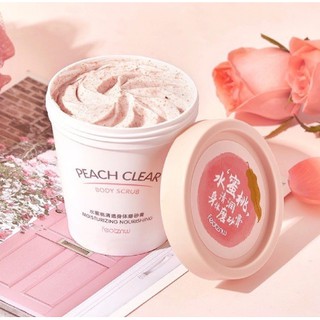 สครับพีช PEACH CLEAR BODY SCRUB(1ปุก)