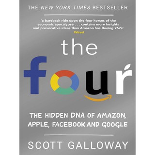 หนังสือภาษาอังกฤษ FOUR, THE: THE HIDDEN DNA AMAZON, APPLE, FACEBOOK GOOGLE มือหนึ่ง