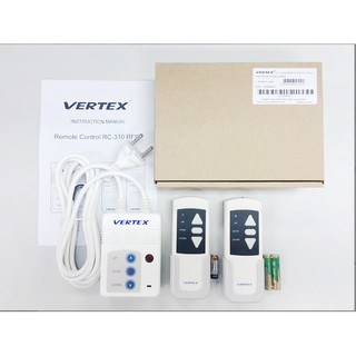 Vertex รีโมทคอนโทล จอรับภาพ มอเตอร์ไฟฟ้า รุ่น RC 310RFIR