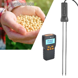 Moisture Meter with Long Probe Digital Grain Wheat Rice Corn Measurement Tool