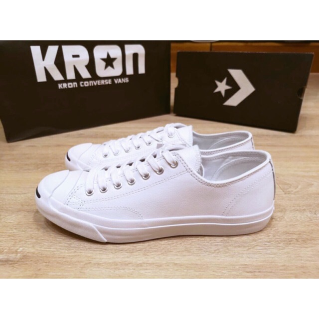 converse jack tumbled leather ox