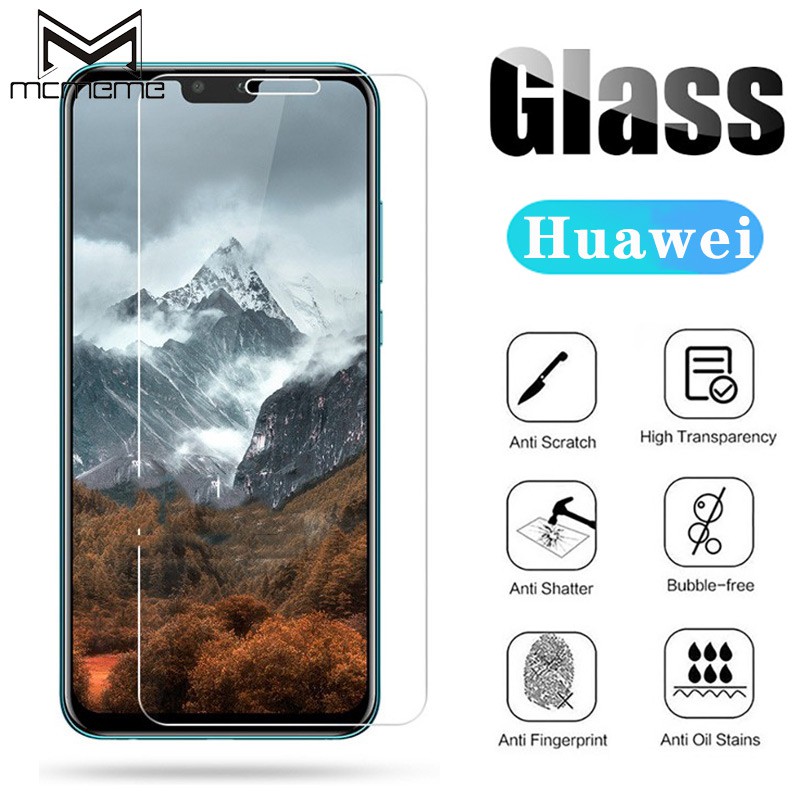 ฟิล์มป้องกันจอ สำหรับ Huawei Y9s Y6s Y9 Y6 Y7 Y5 Y3 Pro Lite Prime 2019 2018 Tempered Glass Film