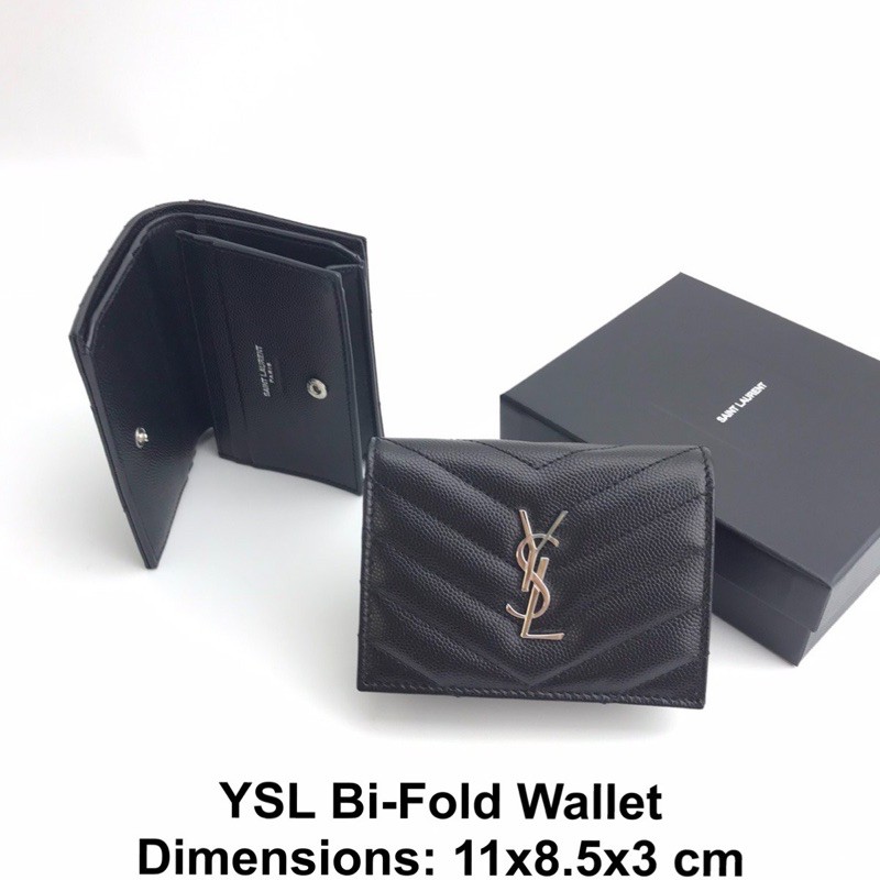 YSL BIFOLD WALLET SHW