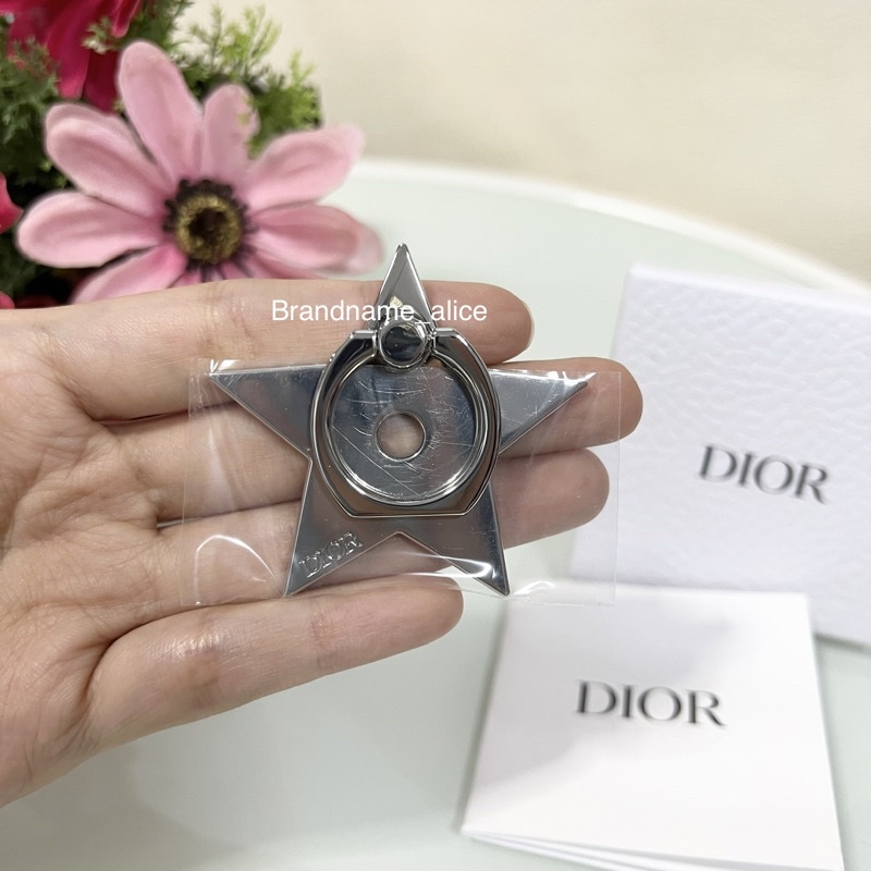 แท้💯 แหวนติดมือถือ Dior star phone ring สีเงิน, สีทองสวยเก๋