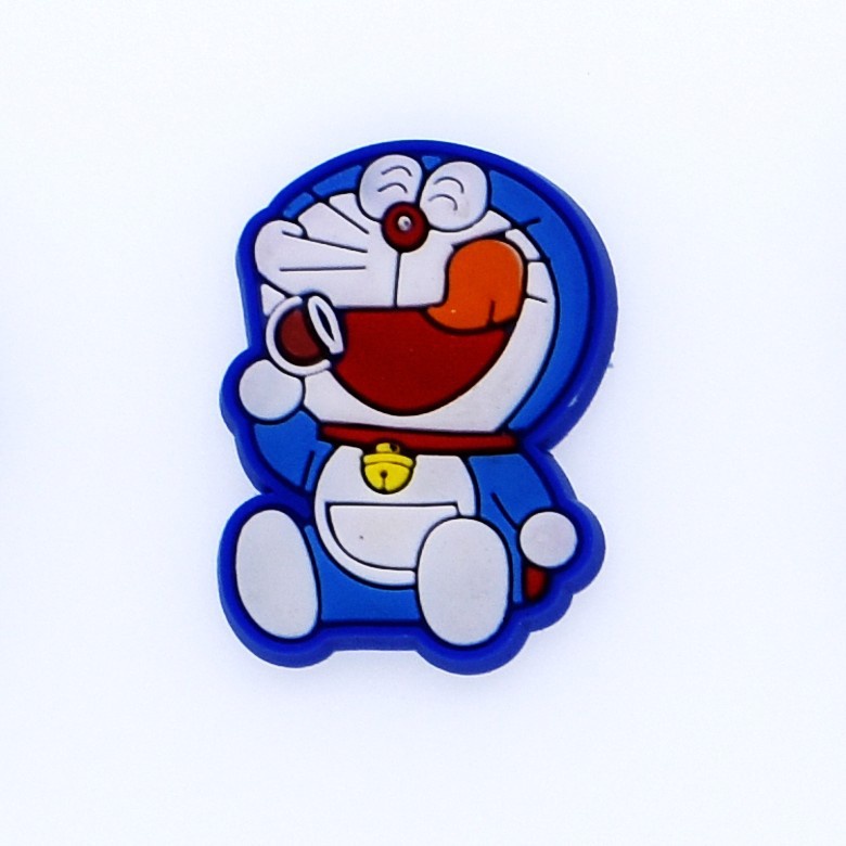 สําหรับ Crocs Jibbitz Pins สีสันน่ารัก Doraemon DIY รองเท้าปุ่ม Charm