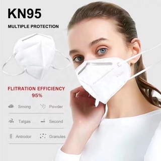 KN95 face Mask หน้ากากอนามัย ป้องกันฝุ่นพิษ N95 PM2.5 กรองได้มากกว่าหน้ากากทั่วไป 10 เท่า หน้ากาก แมส มาตราฐาน