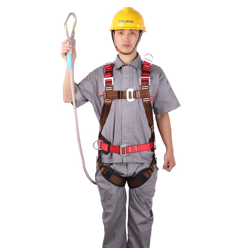 1 [Da Gazexiang Store] เข็มขัดนิรภัยกลางแจ้ง Anti-Fall ทั้งตัวชุดเชือกนิรภัยห้าจุดเข็มขัดนิรภัย Z-Y 