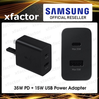 อะแดปเตอร์ชาร์จไฟ Type-C 35W PD สําหรับ Samsung