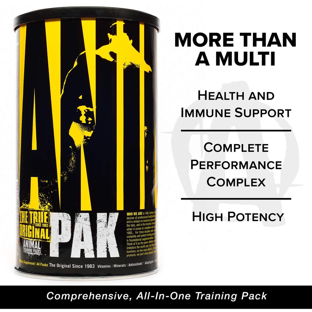 ⚡พร้อมส่ง⚡Universal Nutrition Animal Pak 44 (วิตามินรวม)