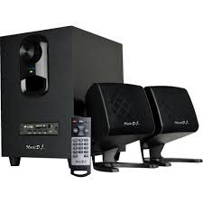 SPEAKER (ลำโพง) MICROLAB M108 2.1 / M108 Bluetooth(BLACK) รับประกัน 1 ปี M-108BT / M108