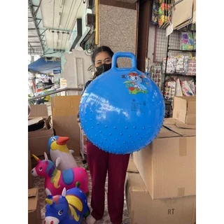 บอล ลูกบอลยักษ์ YOGA BALL บอลโยคะ ลายการ์ตูนคละลาย บอลกระโดด ลูกบอลออกกำลังกาย บอลของเล่น ที่จับถนัดมือ ขนาด55-65cm