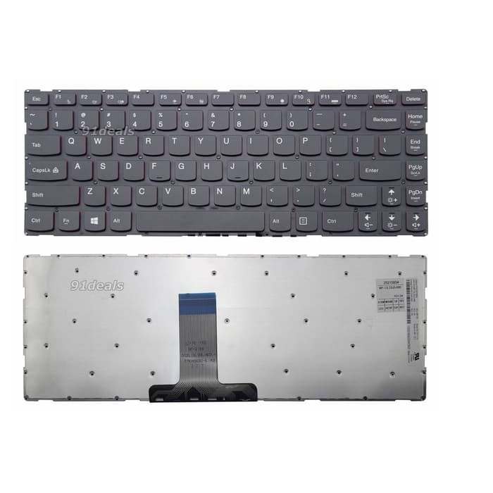 แป้นพิมพ์แล็ปท็อป Lenovo Y40-70 Y40-80 Y40 Series