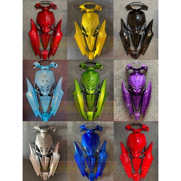 ชุดสีมีโอตัวเก่า 6 ชิ้น มีโอ Mio5VV งานเทียมราคาถูก ชุดสีราคาประหยัด/งานมนู
