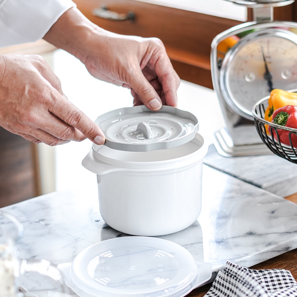 Clip Pac Micro หม้อหุงข้าว หม้อหุงข้าวด้วยไมโครเวฟ 1000 มล. รุ่น 638 มี BPA Free