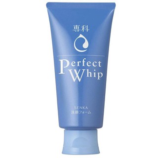 SHISEIDO Senka Perfect Whip Foam เฟอร์เฟควิป โฟมล้างหน้าเนื้อวิปครีม 120g.